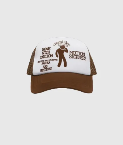 Carsicko Motion Sickness Hat Brown (2)