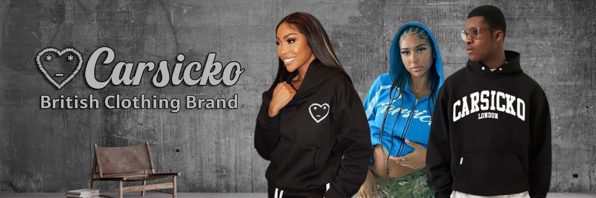 carsicko clothing banner